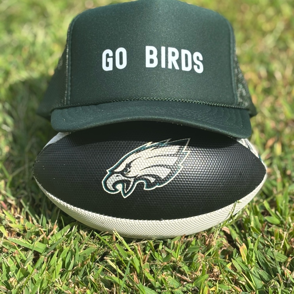 Green 'Go Birds' Trucker Hat